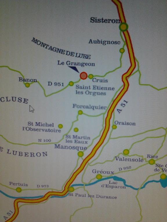 Bed and Breakfast Le Grangeon Cruis Екстер'єр фото